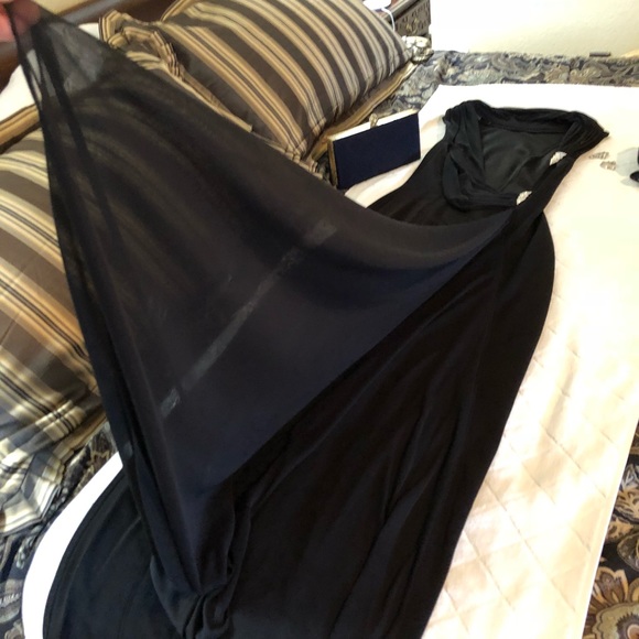 Lillie Rubin vintage gown with rhinestones, size M - Picture 4 of 8